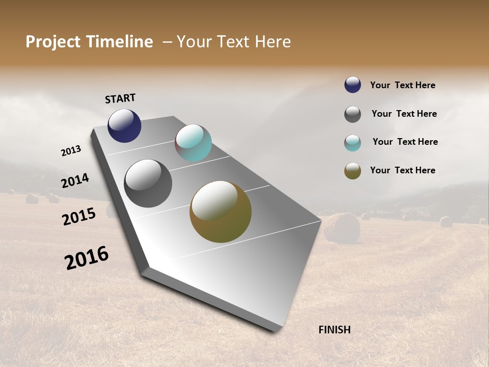 Twister Tornado PowerPoint Template
