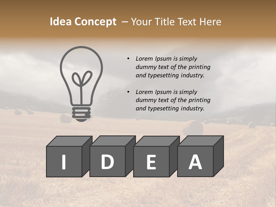 Twister Tornado PowerPoint Template