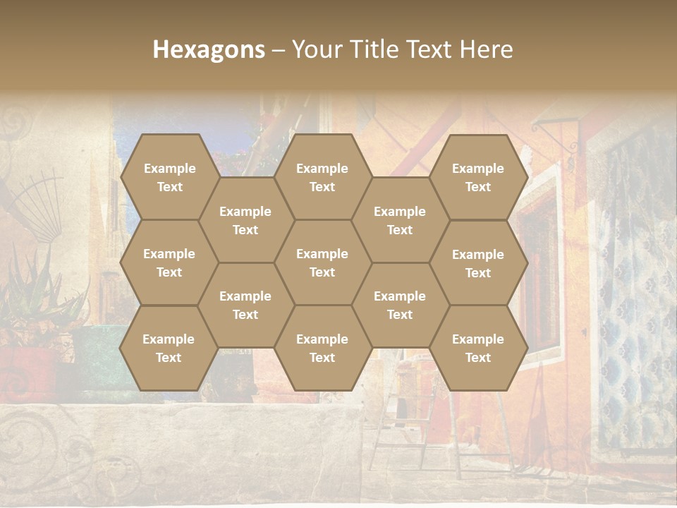 Village House Style PowerPoint Template