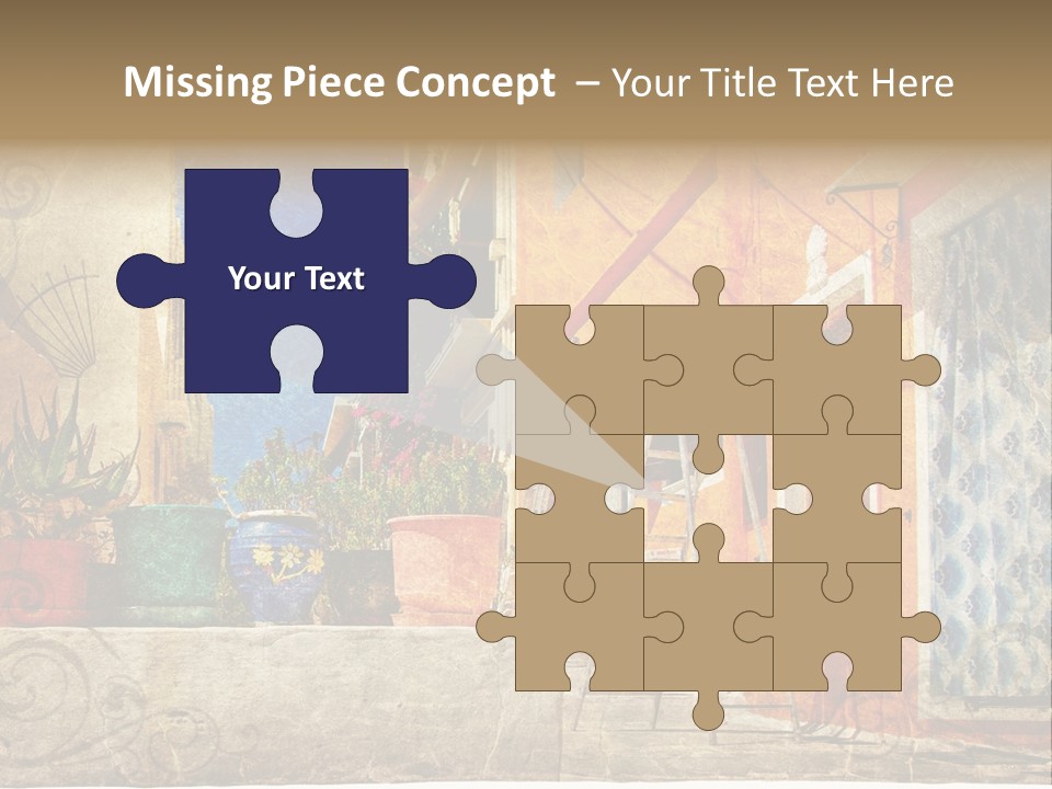 Village House Style PowerPoint Template