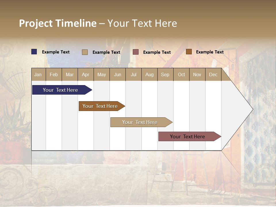 Village House Style PowerPoint Template
