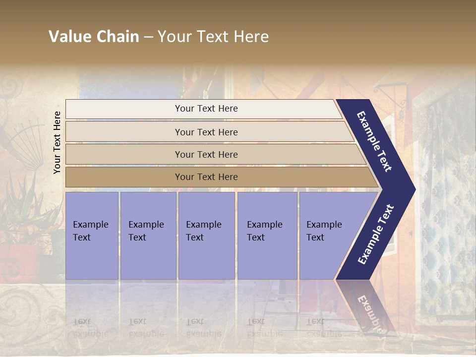 Village House Style PowerPoint Template