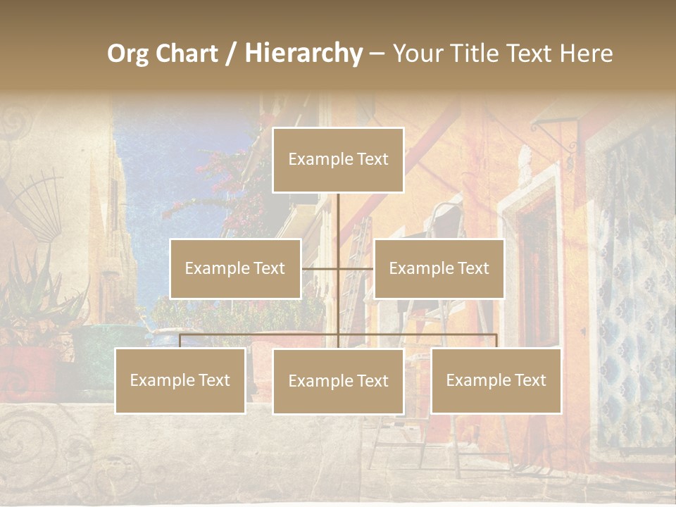 Village House Style PowerPoint Template
