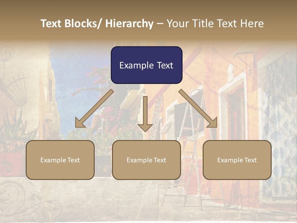 Village House Style PowerPoint Template