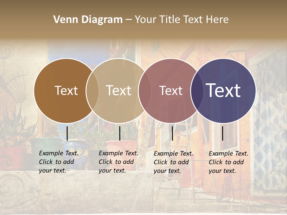 Village House Style PowerPoint Template