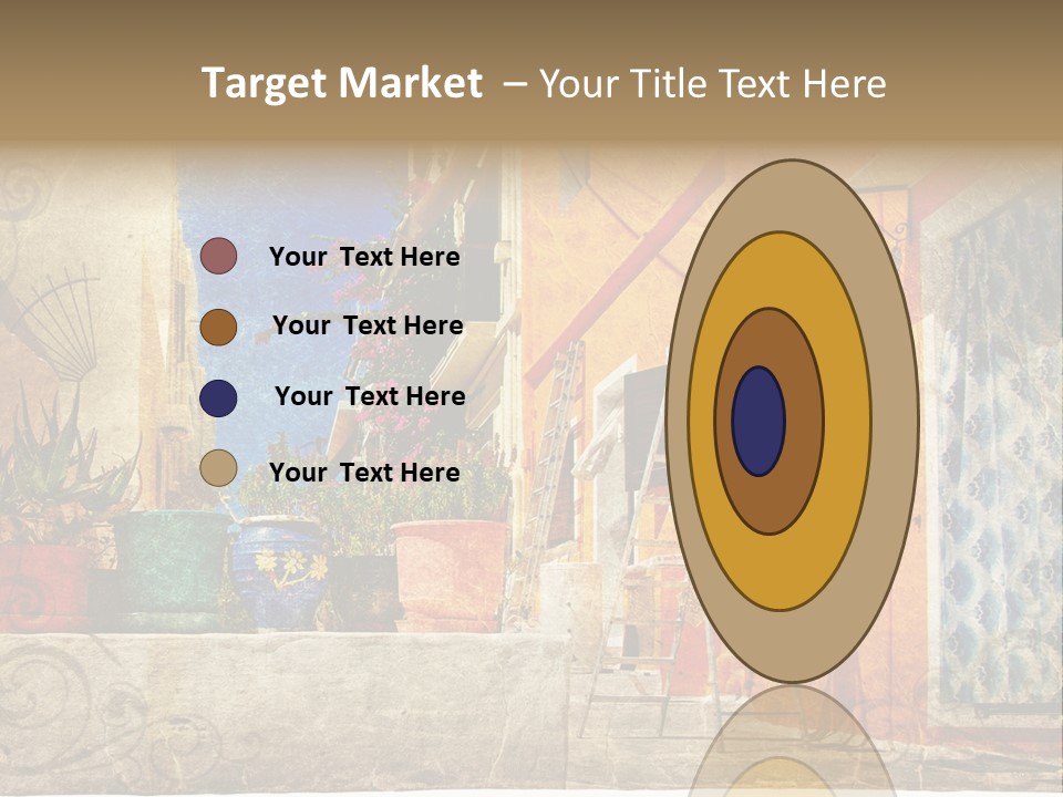 Village House Style PowerPoint Template