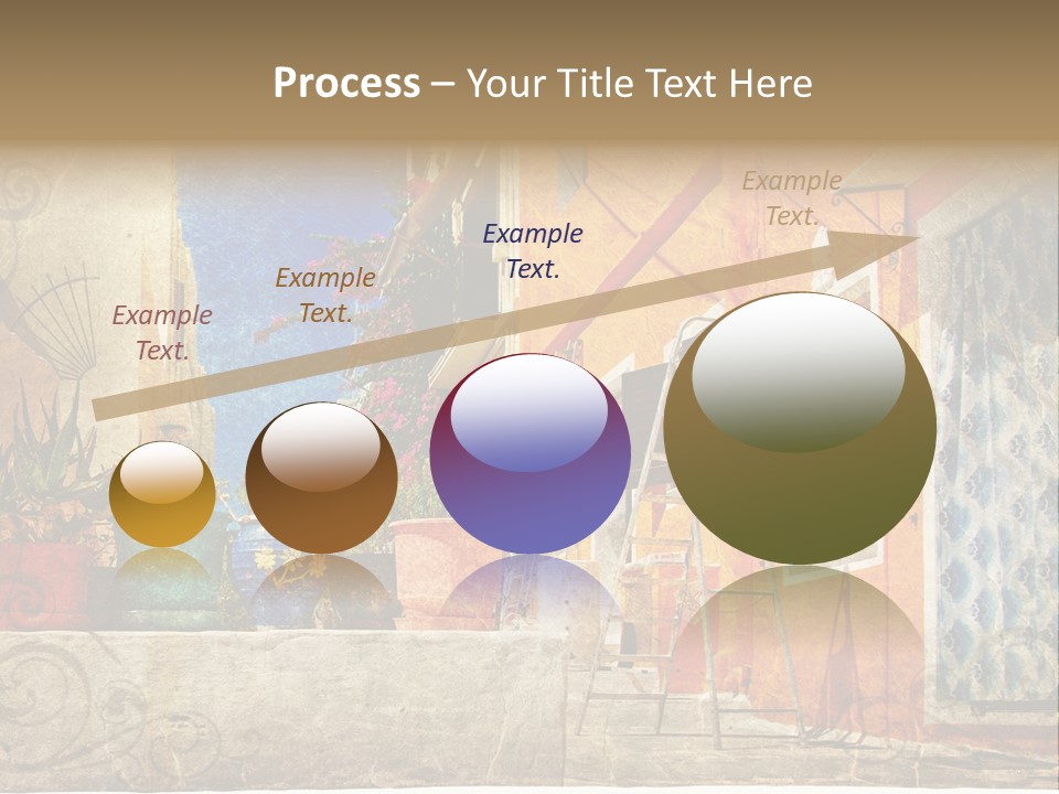 Village House Style PowerPoint Template