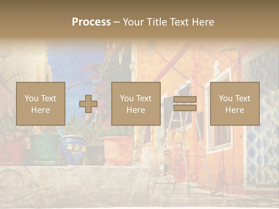 Village House Style PowerPoint Template