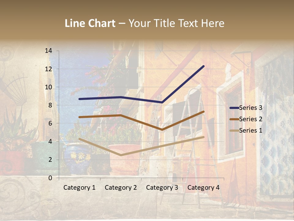 Village House Style PowerPoint Template
