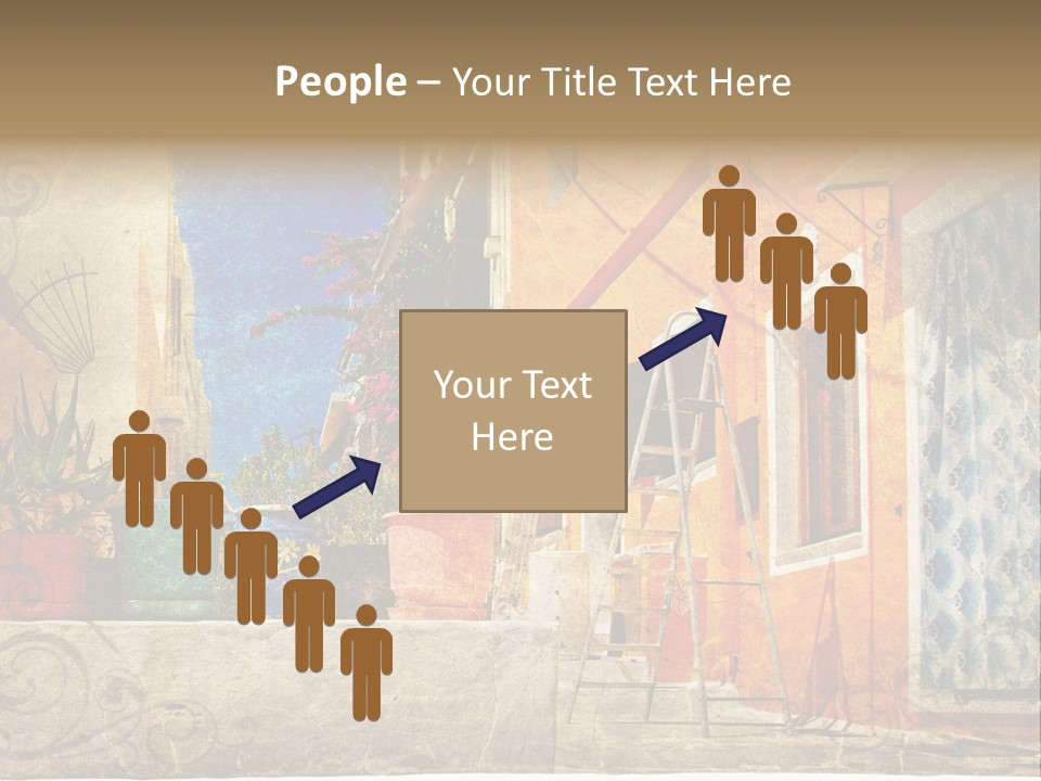Village House Style PowerPoint Template