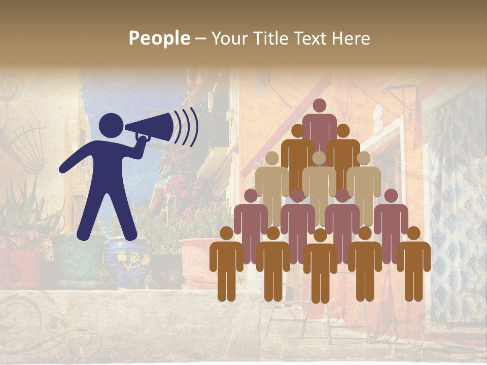 Village House Style PowerPoint Template