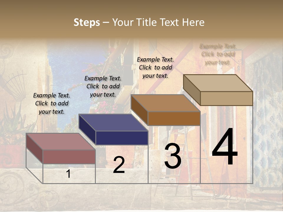 Village House Style PowerPoint Template