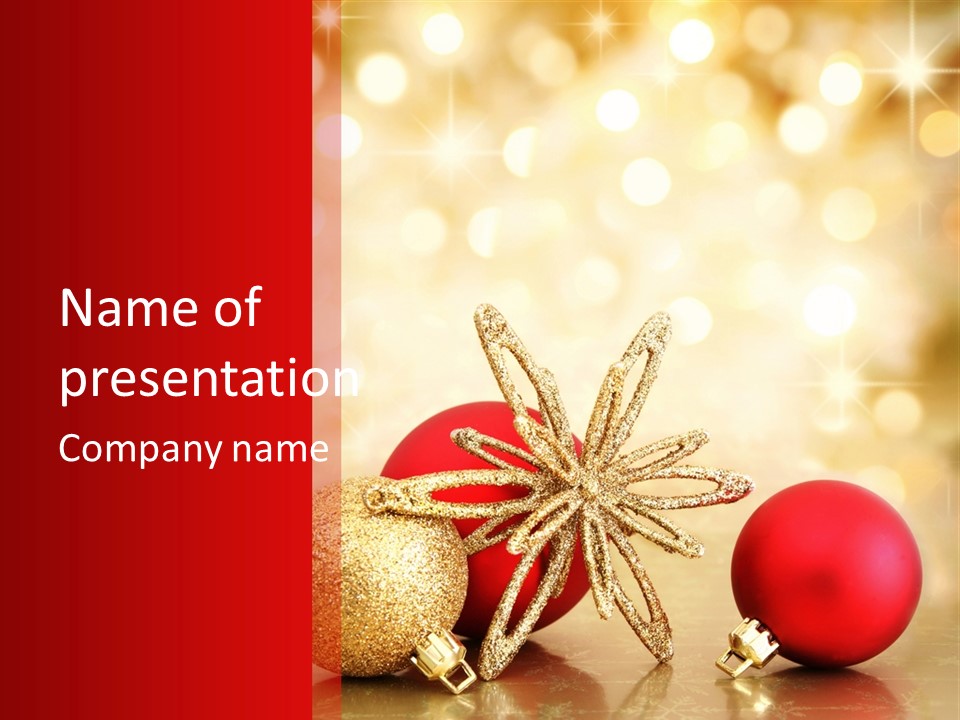 Christmas Party PowerPoint Template