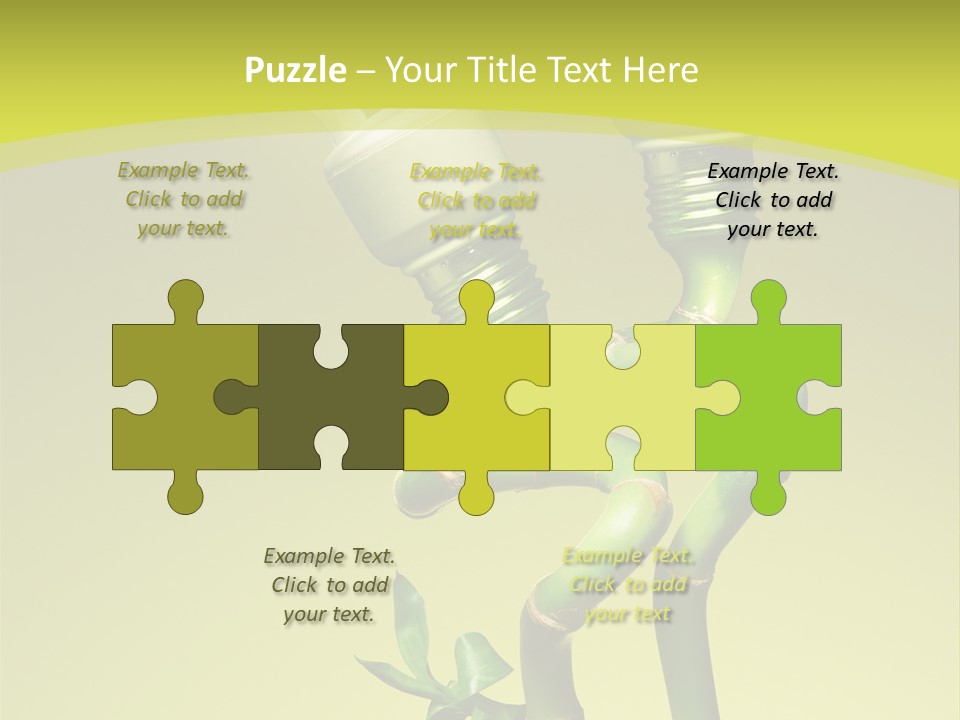 Economic Lamps PowerPoint Template