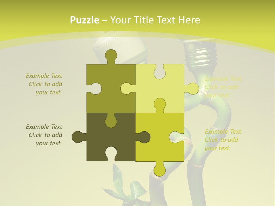 Economic Lamps PowerPoint Template