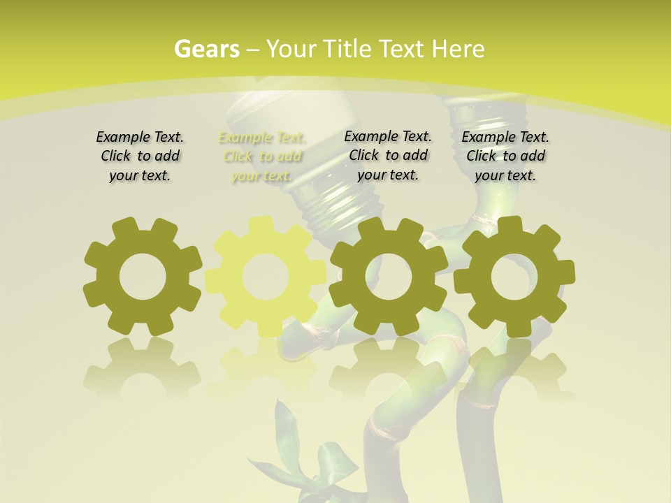 Economic Lamps PowerPoint Template