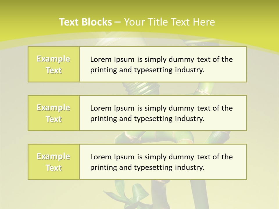 Economic Lamps PowerPoint Template
