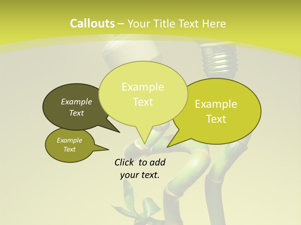 Economic Lamps PowerPoint Template