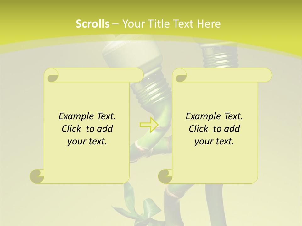 Economic Lamps PowerPoint Template