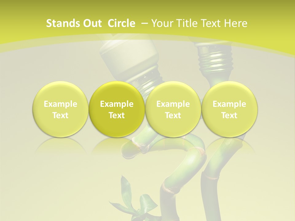 Economic Lamps PowerPoint Template