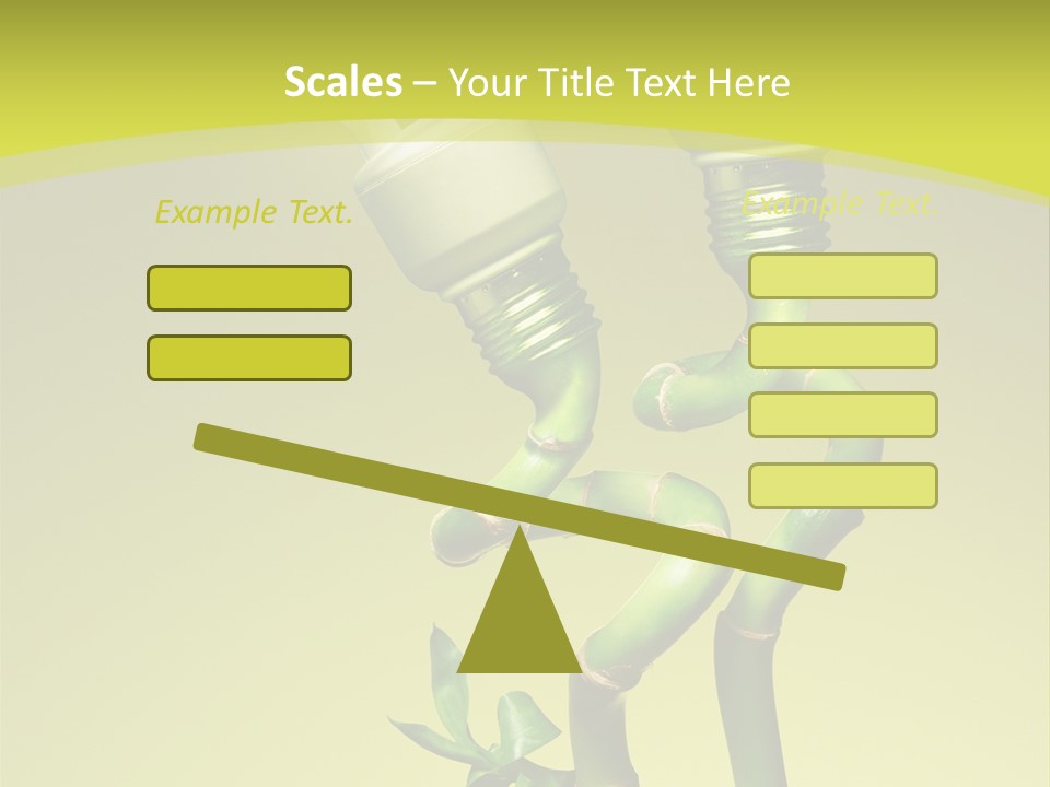 Economic Lamps PowerPoint Template