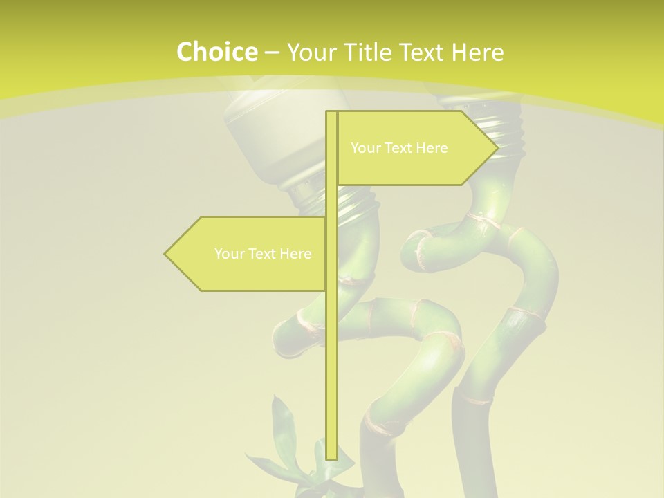 Economic Lamps PowerPoint Template