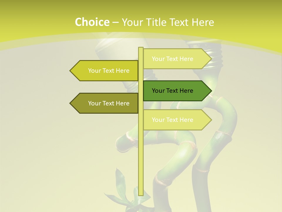 Economic Lamps PowerPoint Template