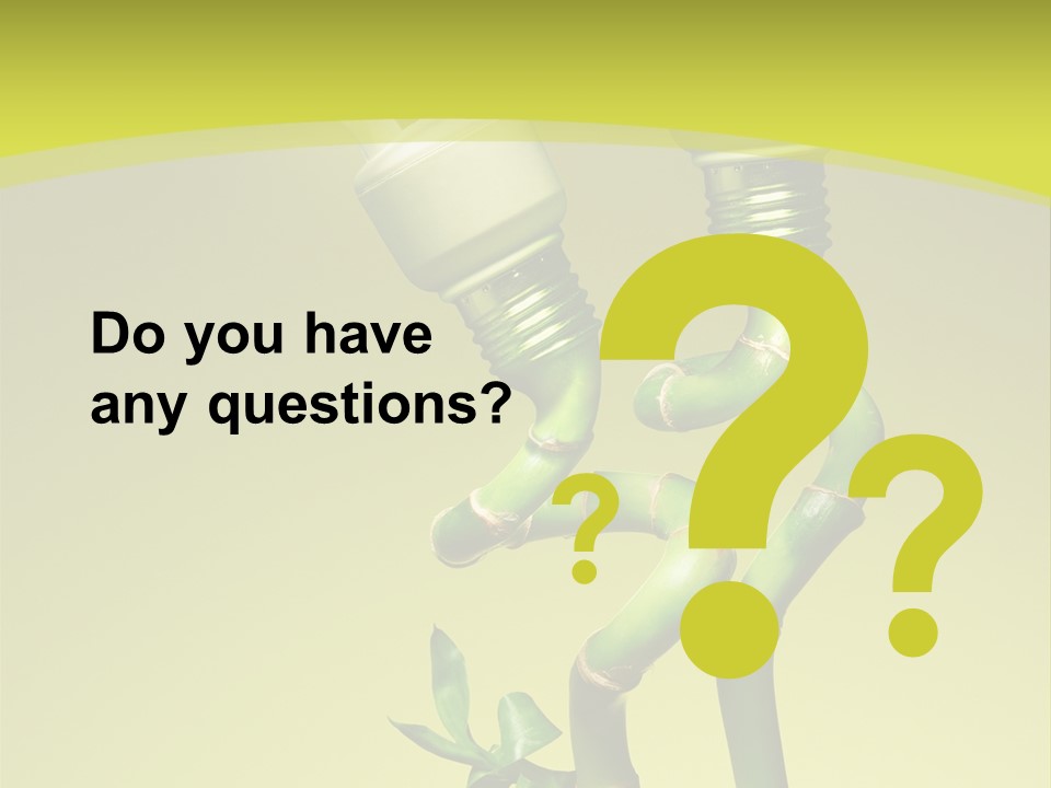 Economic Lamps PowerPoint Template