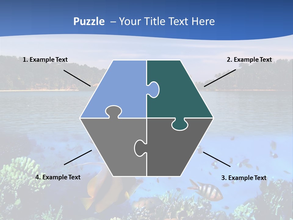 Coral Reef Eilat PowerPoint Template