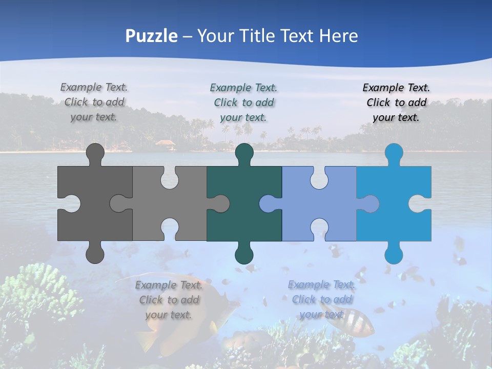 Coral Reef Eilat PowerPoint Template