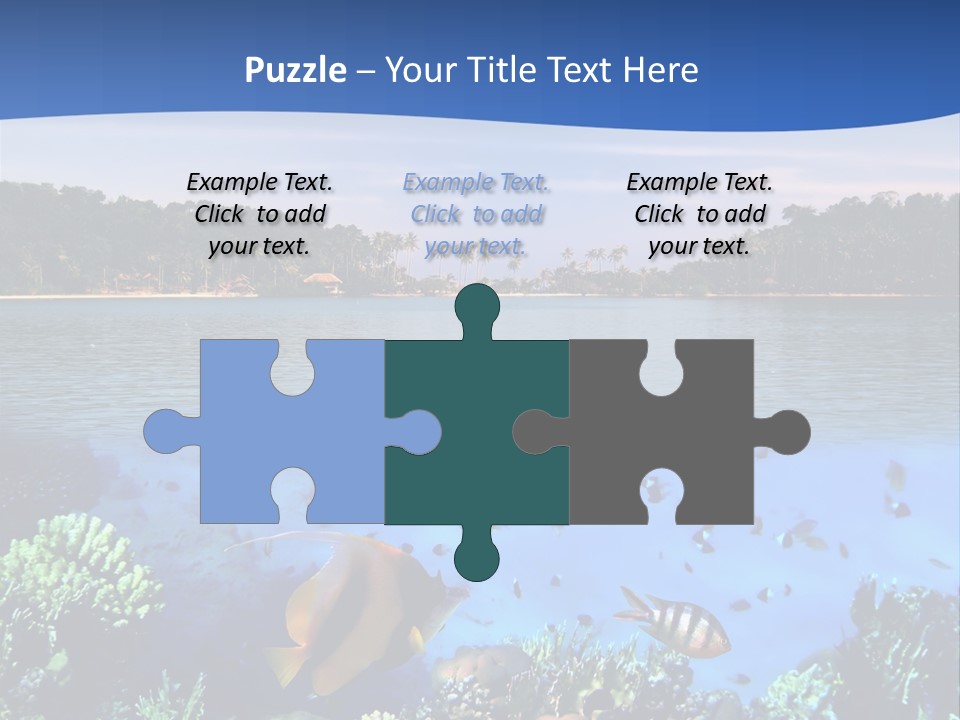 Coral Reef Eilat PowerPoint Template