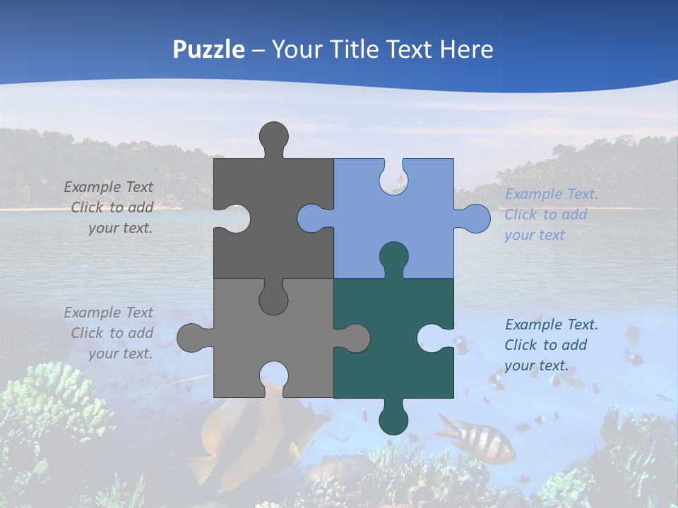 Coral Reef Eilat PowerPoint Template