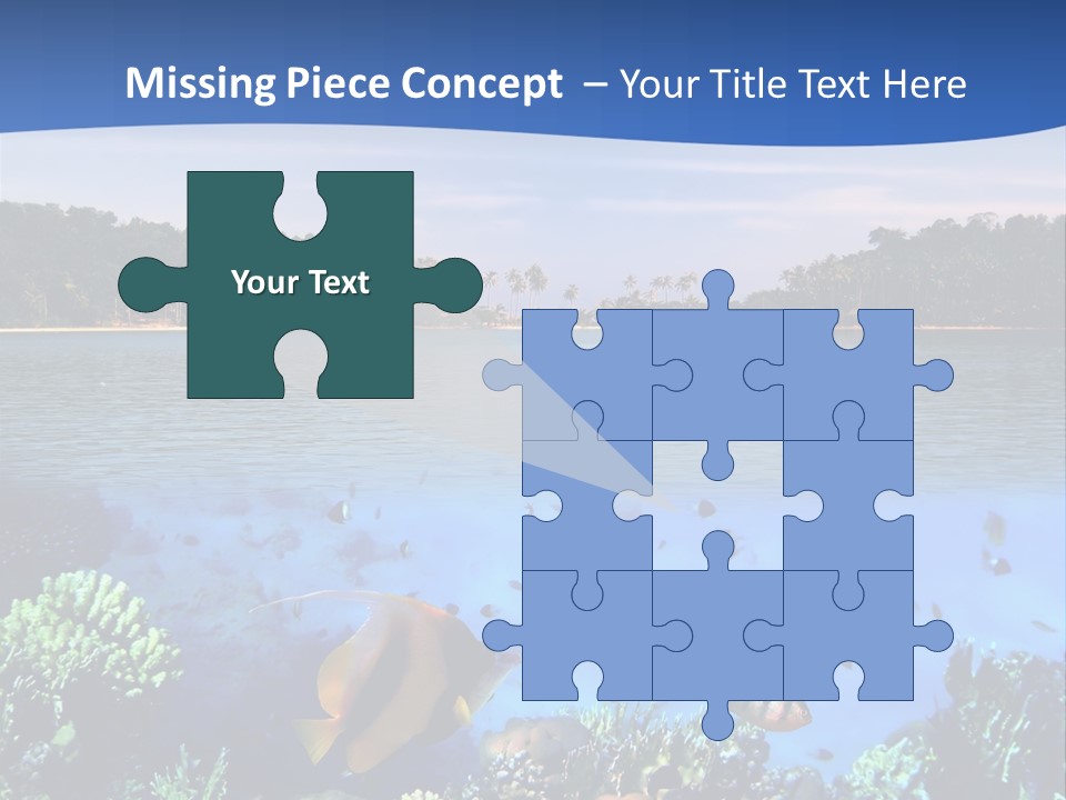 Coral Reef Eilat PowerPoint Template