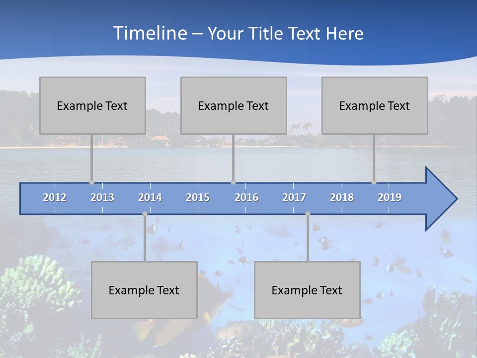 Coral Reef Eilat PowerPoint Template