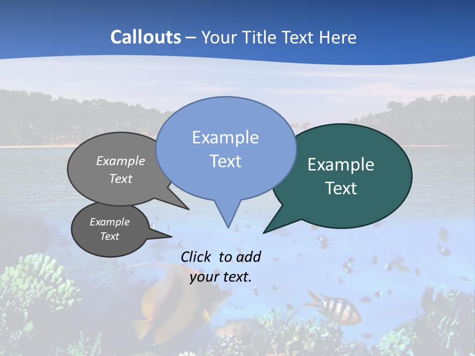 Coral Reef Eilat PowerPoint Template