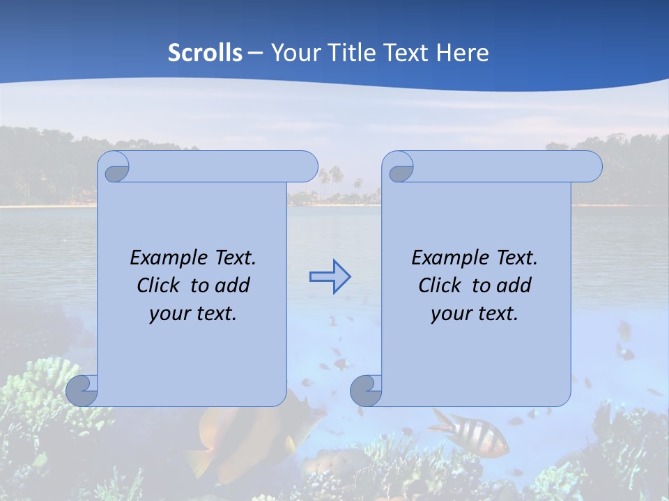 Coral Reef Eilat PowerPoint Template