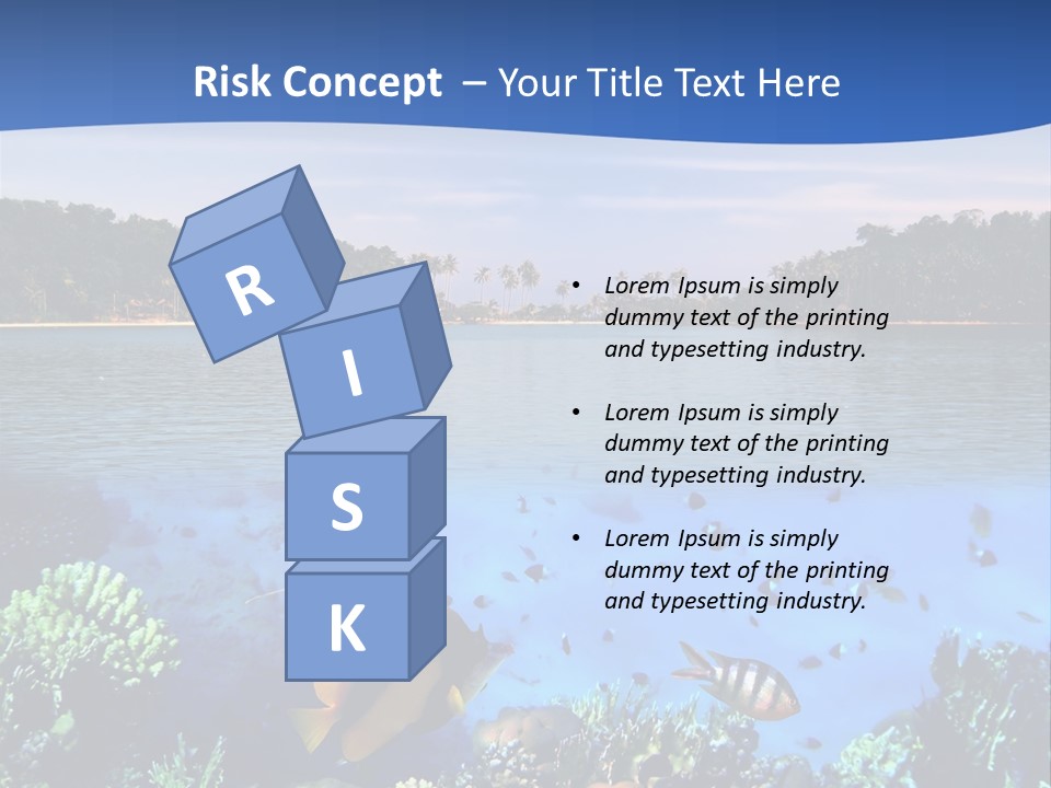 Coral Reef Eilat PowerPoint Template