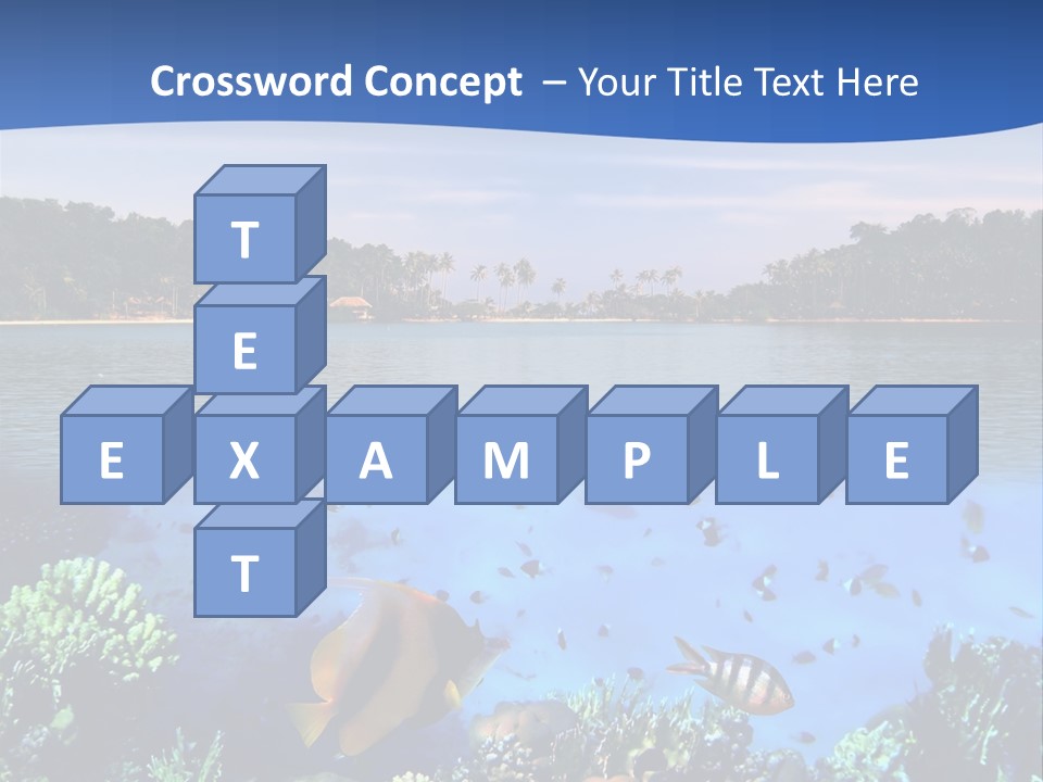 Coral Reef Eilat PowerPoint Template