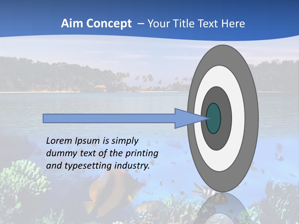 Coral Reef Eilat PowerPoint Template