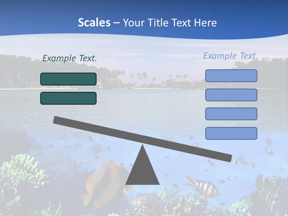 Coral Reef Eilat PowerPoint Template