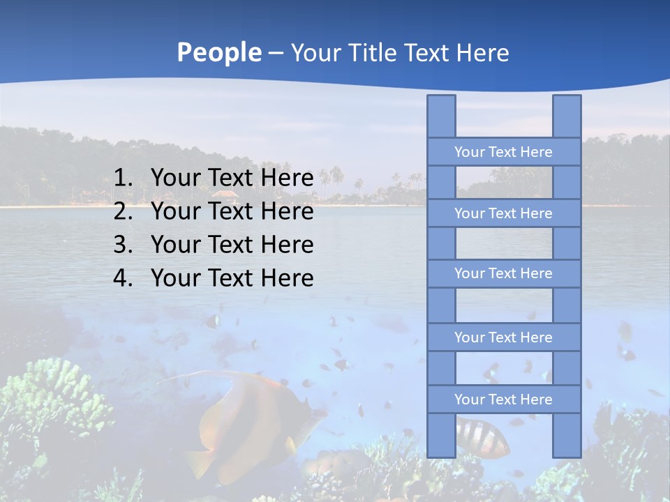 Coral Reef Eilat PowerPoint Template