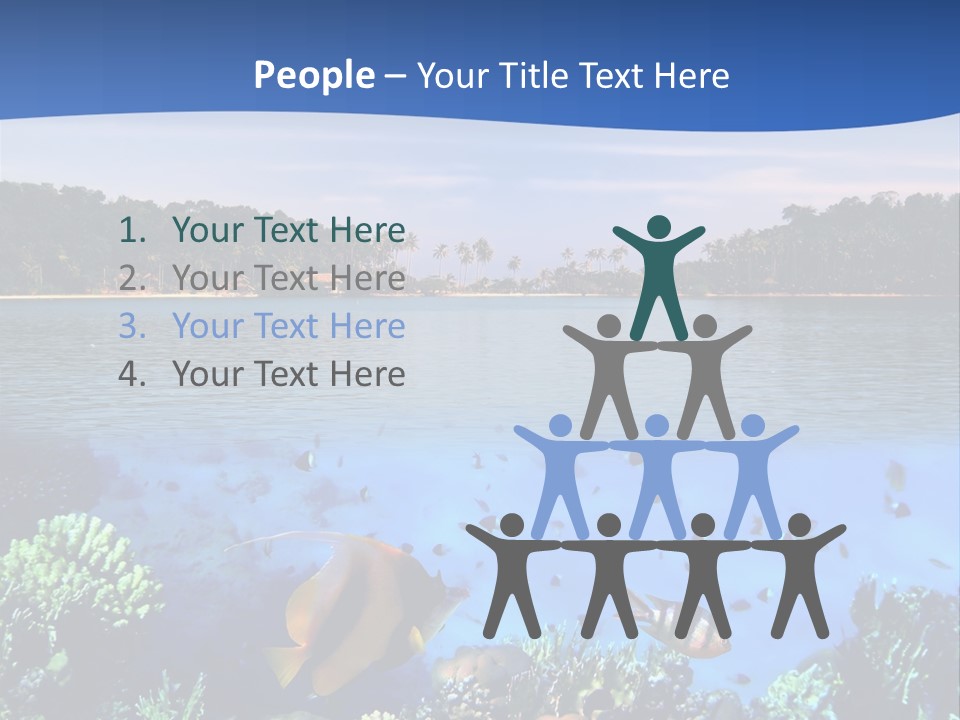 Coral Reef Eilat PowerPoint Template