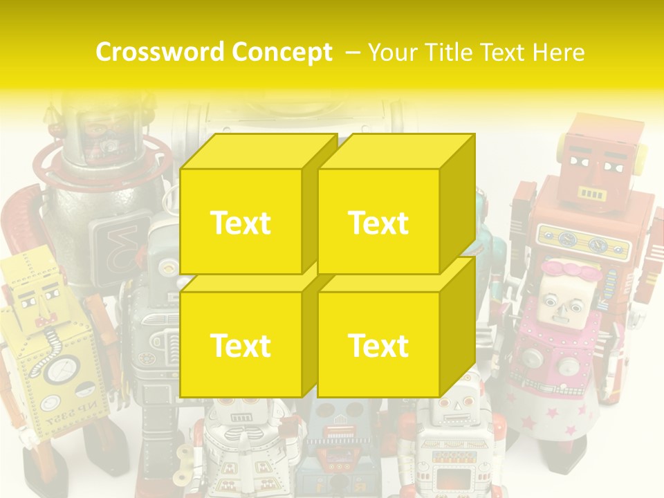Toy Robots PowerPoint Template