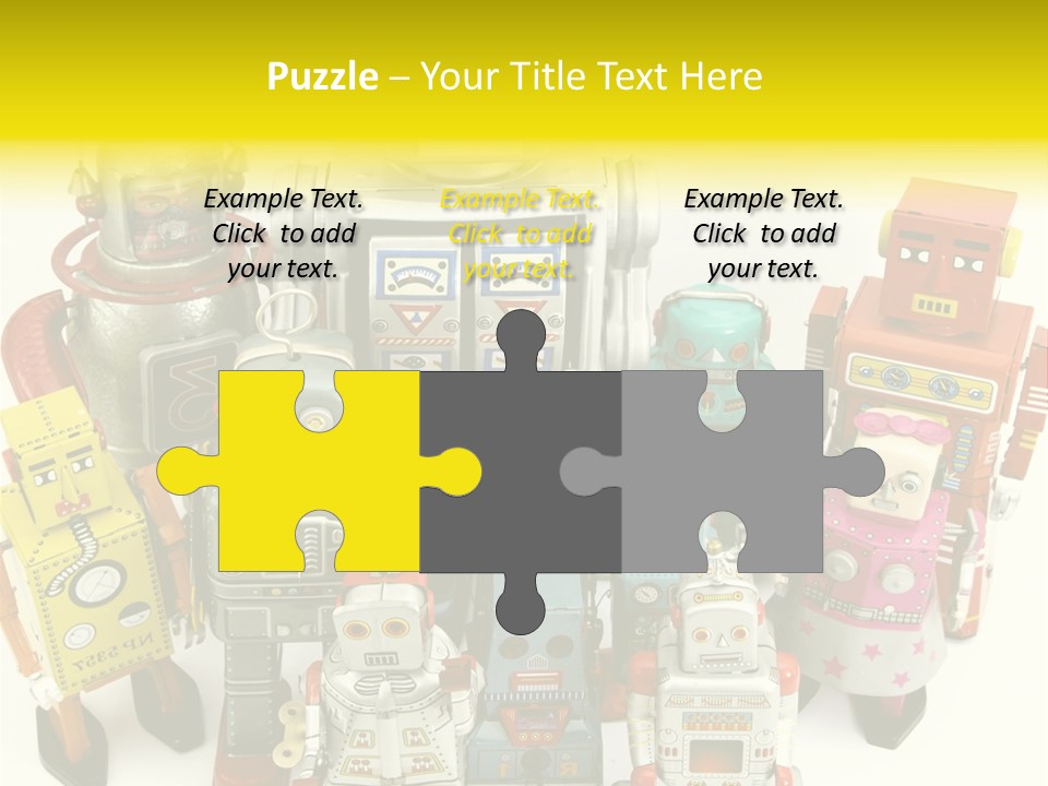 Toy Robots PowerPoint Template