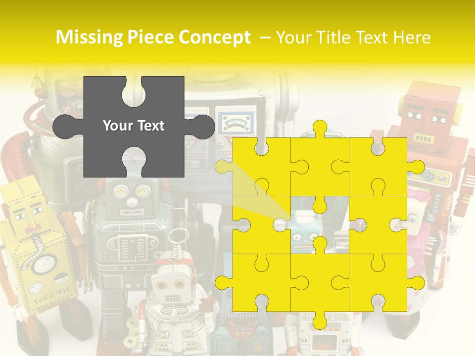 Toy Robots PowerPoint Template