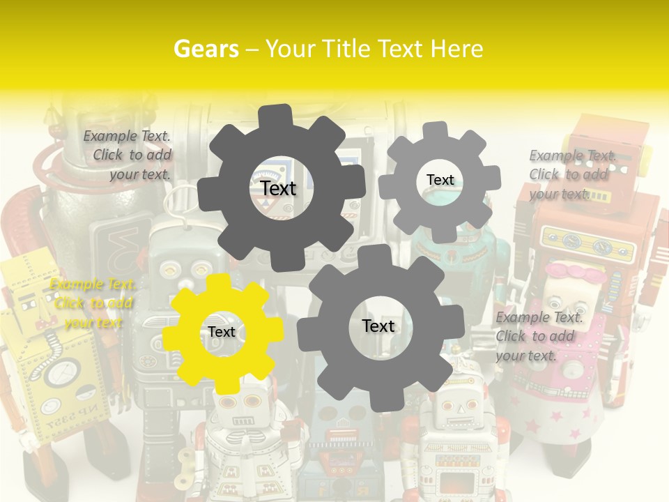 Toy Robots PowerPoint Template