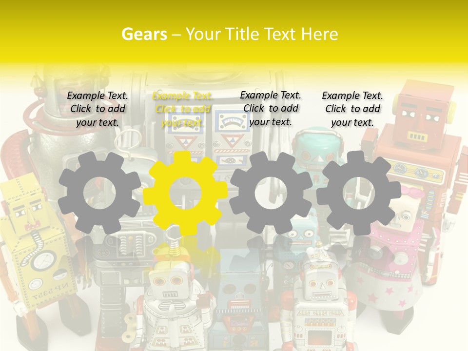 Toy Robots PowerPoint Template
