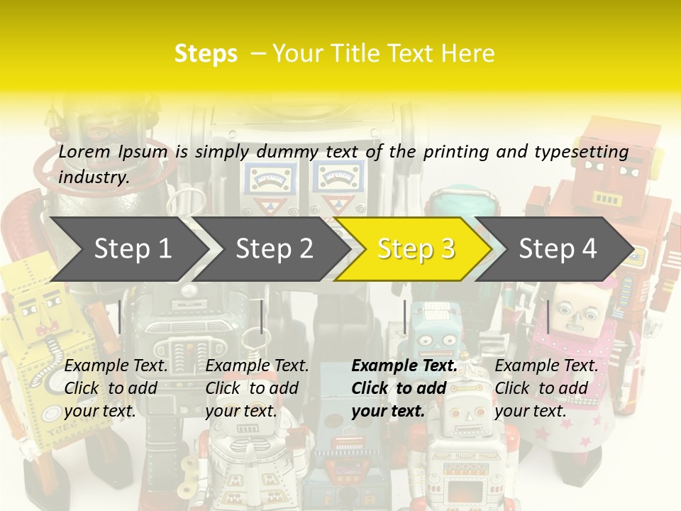 Toy Robots PowerPoint Template
