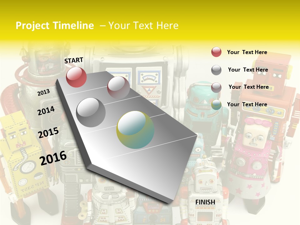 Toy Robots PowerPoint Template