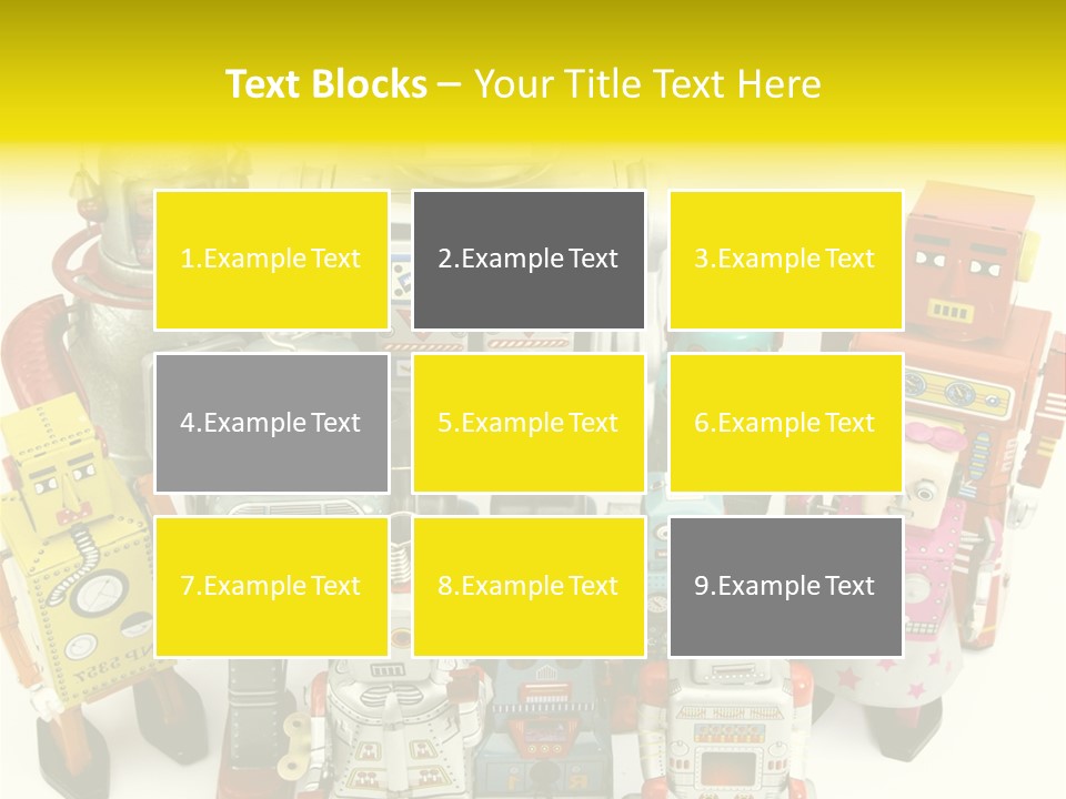 Toy Robots PowerPoint Template